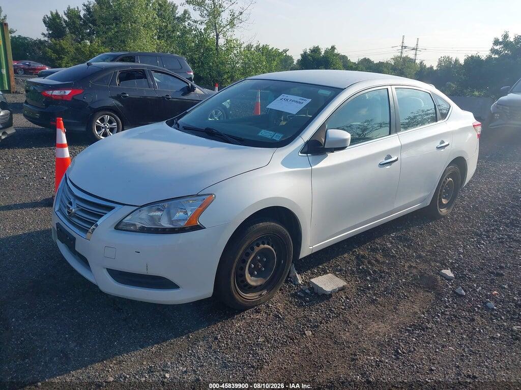 3N1AB7AP6DL562404 2013 NISSAN SENTRA photo no. 2