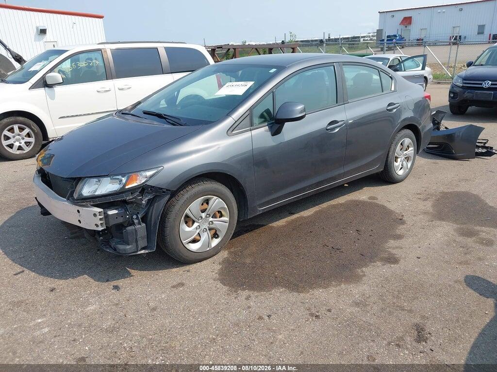 2HGFB2F52DH571415 2013 HONDA CIVIC photo no. 2