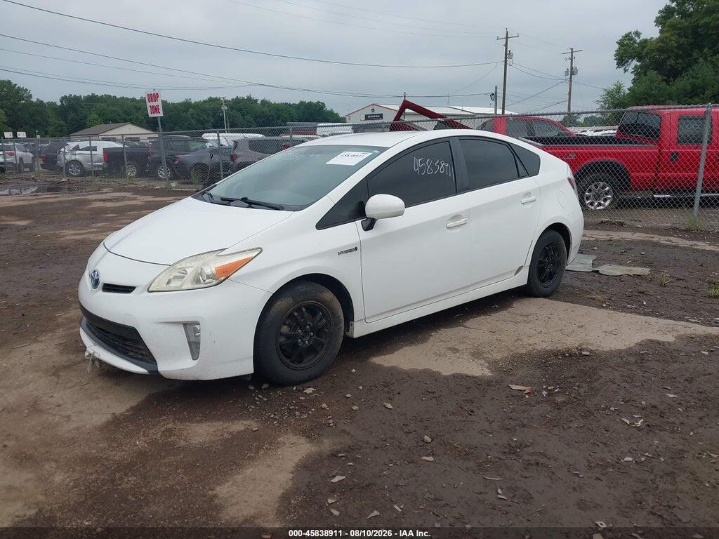 JTDKN3DU7D5681260 2013 TOYOTA PRIUS photo no. 2