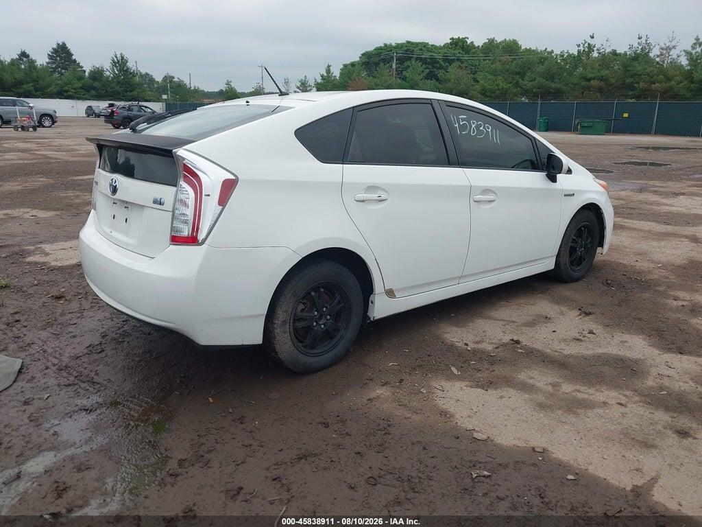 JTDKN3DU7D5681260 2013 TOYOTA PRIUS photo no. 4