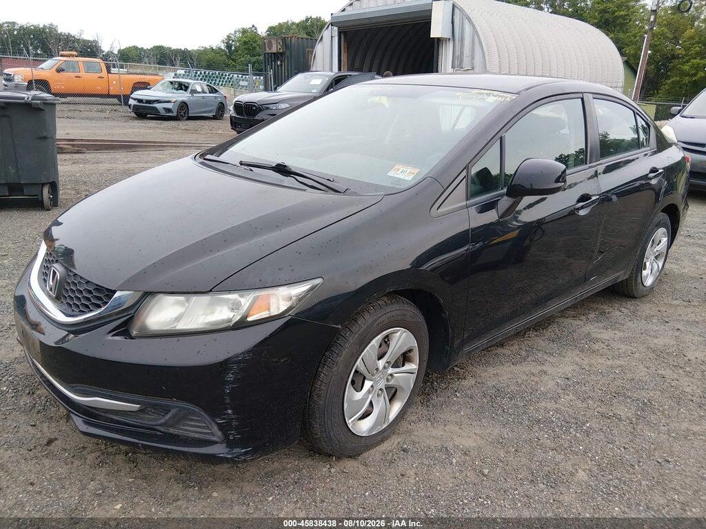 2HGFB2F52DH580731 2013 HONDA CIVIC photo no. 2