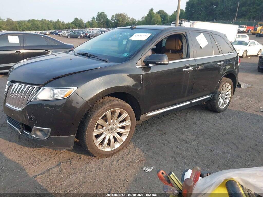 2LMDJ8JK7DBL60156 2013 LINCOLN MKX photo no. 2