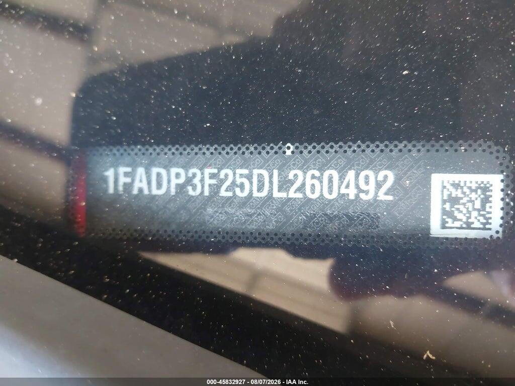 1FADP3F25DL260492 2013 FORD FOCUS photo no. 9