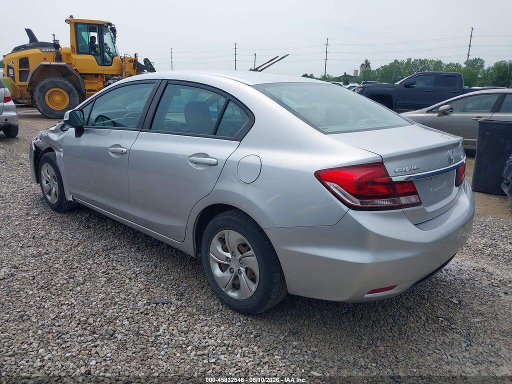 19XFB2F57DE072622 2013 HONDA CIVIC photo no. 3