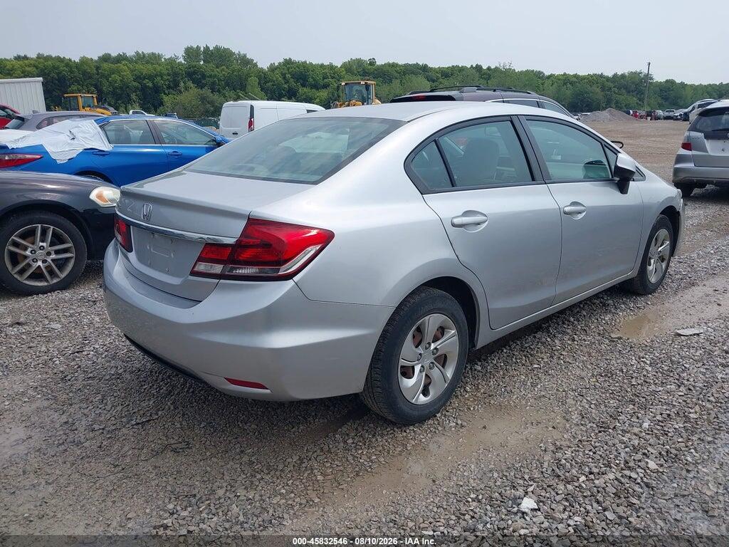 19XFB2F57DE072622 2013 HONDA CIVIC photo no. 4