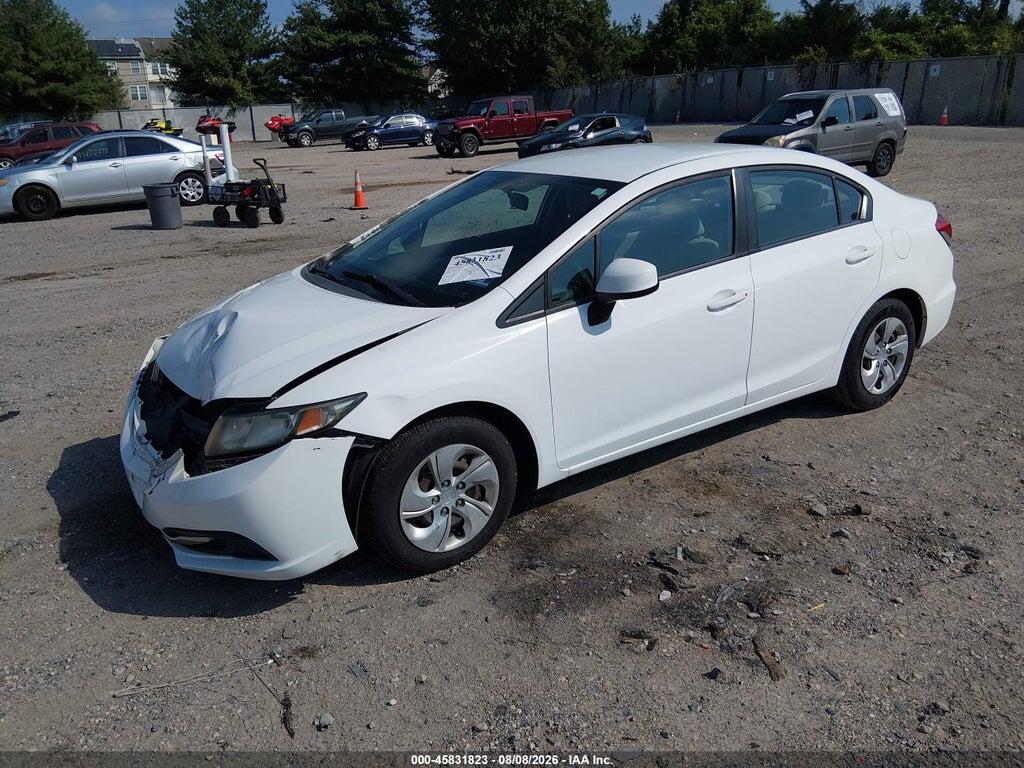 19XFB2F57DE231297 2013 HONDA CIVIC photo no. 2