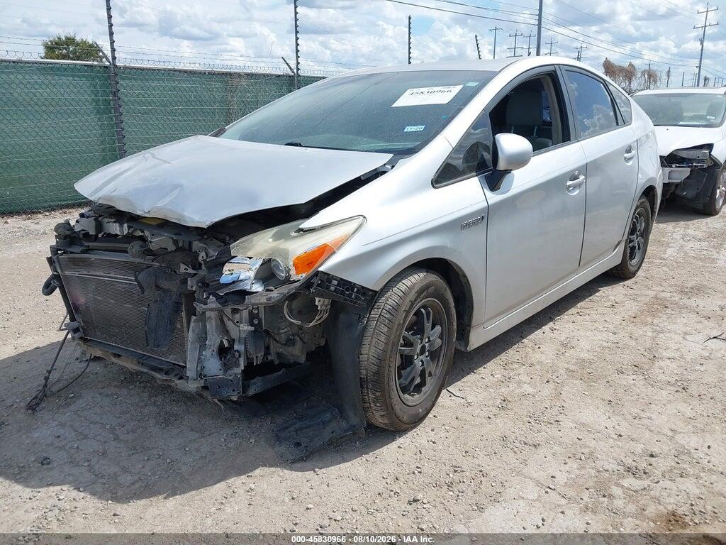 JTDKN3DU0D5556438 2013 TOYOTA PRIUS photo no. 2