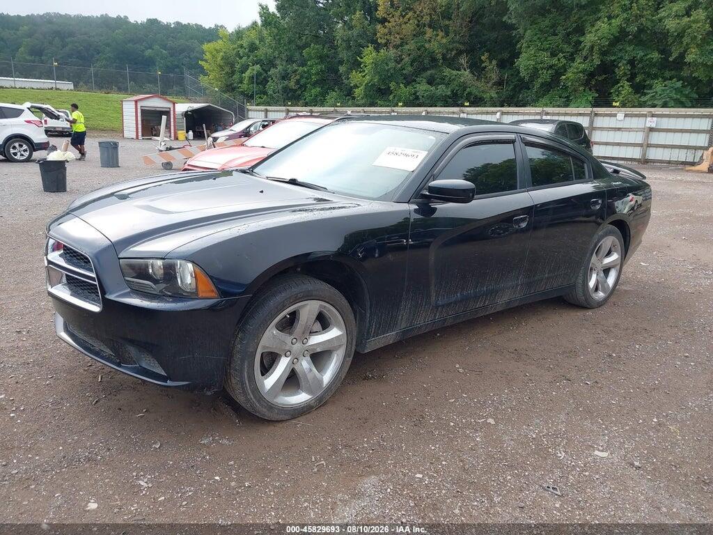 2C3CDXBGXDH655132 2013 DODGE CHARGER photo no. 2