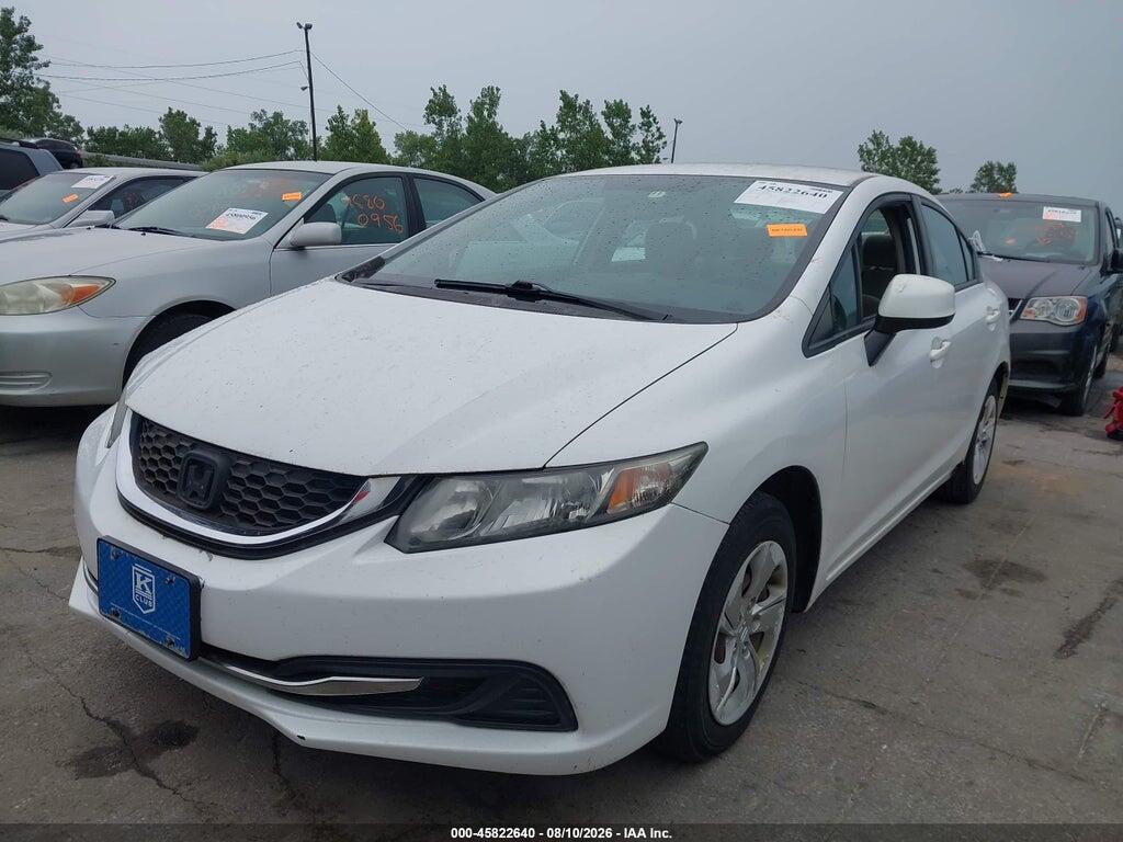 2HGFB2F53DH599952 2013 HONDA CIVIC photo no. 2