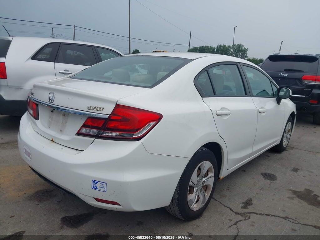2HGFB2F53DH599952 2013 HONDA CIVIC photo no. 4