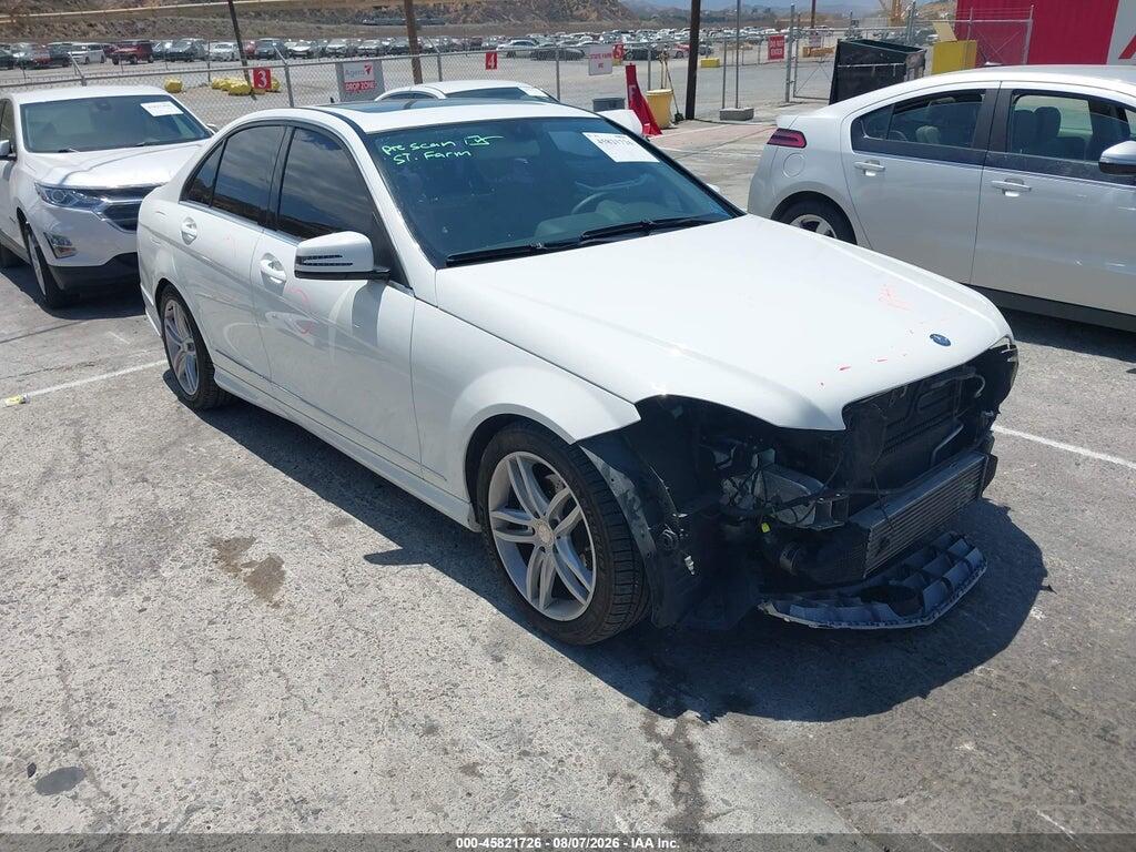 WDDGF4HB9DR265064 2013 MERCEDES-BENZ C 250 photo no. 1
