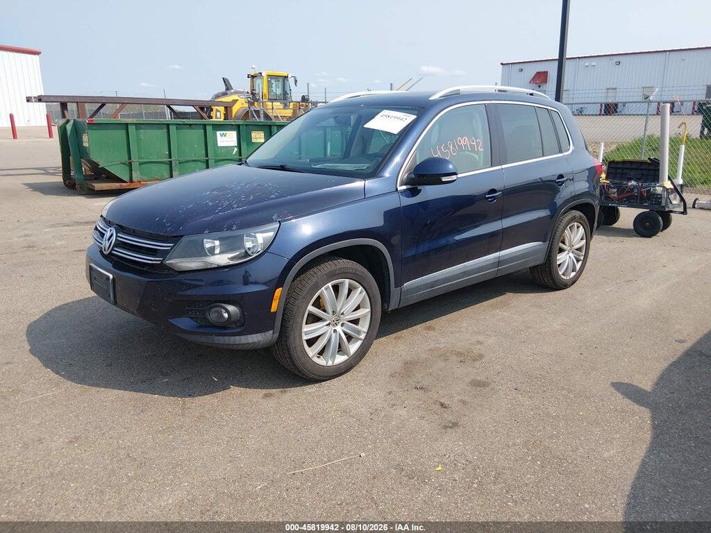 WVGBV7AXXDW536600 2013 VOLKSWAGEN TIGUAN photo no. 2