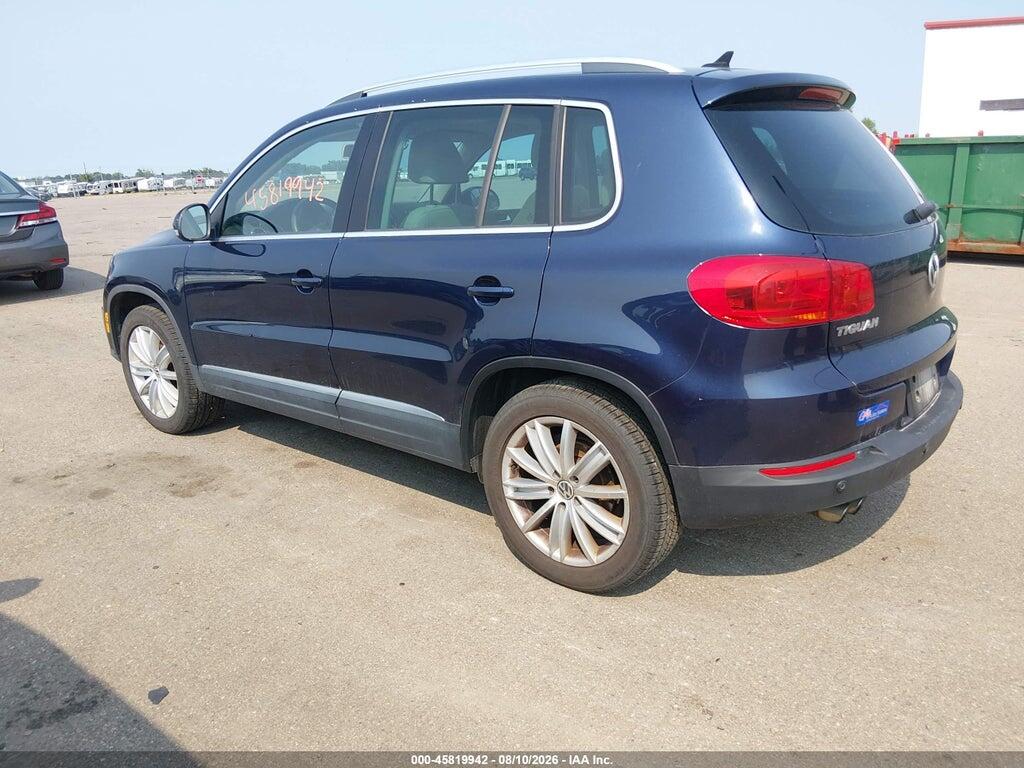 WVGBV7AXXDW536600 2013 VOLKSWAGEN TIGUAN photo no. 3