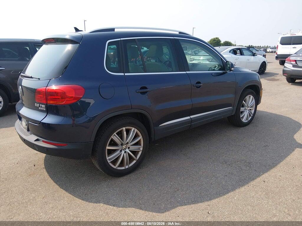 WVGBV7AXXDW536600 2013 VOLKSWAGEN TIGUAN photo no. 4