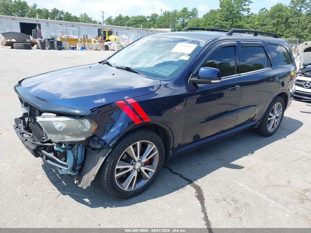 1C4SDJCTXDC652993 2013 DODGE DURANGO photo no. 2