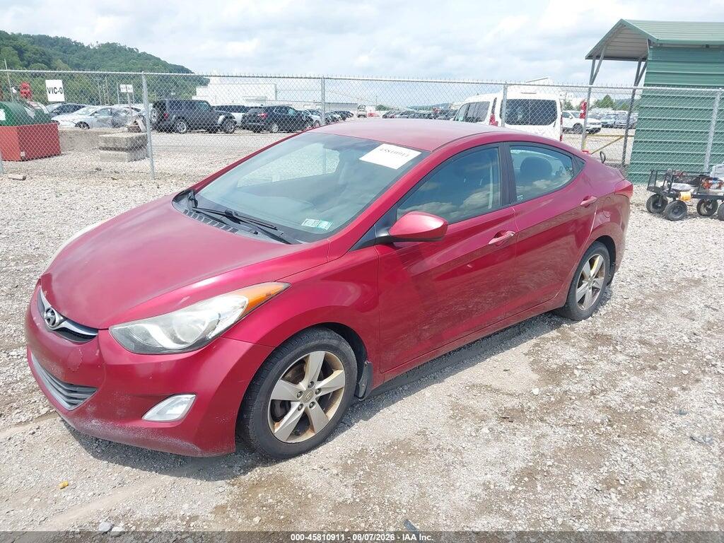 5NPDH4AE3DH450889 2013 HYUNDAI ELANTRA photo no. 2