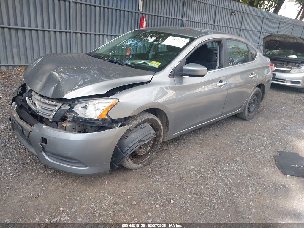 3N1AB7AP1DL698830 2013 NISSAN SENTRA photo no. 2