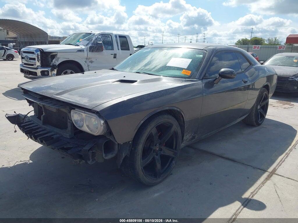 2C3CDYAG8DH607734 2013 DODGE CHALLENGER photo no. 2