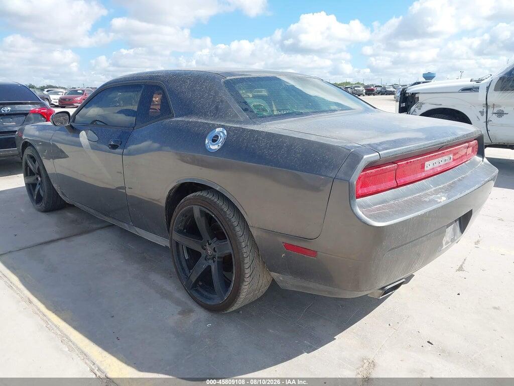 2C3CDYAG8DH607734 2013 DODGE CHALLENGER photo no. 3