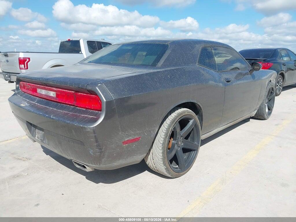 2C3CDYAG8DH607734 2013 DODGE CHALLENGER photo no. 4