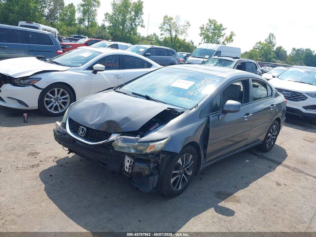 2HGFB2F9XDH509411 2013 HONDA CIVIC photo no. 2