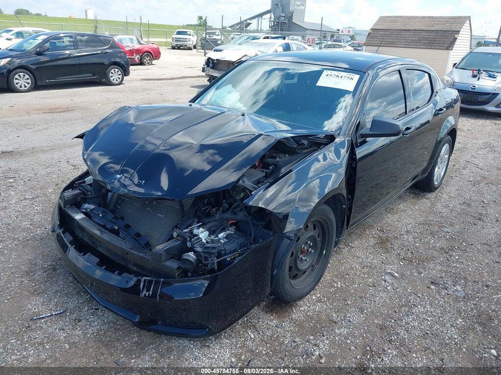 1C3CDZAGXDN750035 2013 DODGE AVENGER photo no. 2