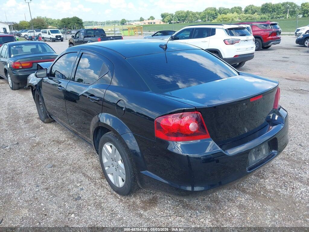 1C3CDZAGXDN750035 2013 DODGE AVENGER photo no. 3