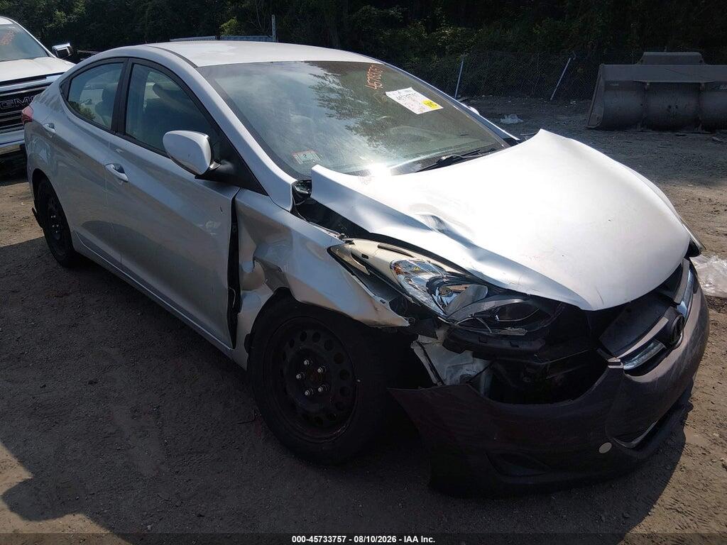 5NPDH4AE8DH160115 2013 HYUNDAI ELANTRA photo no. 1