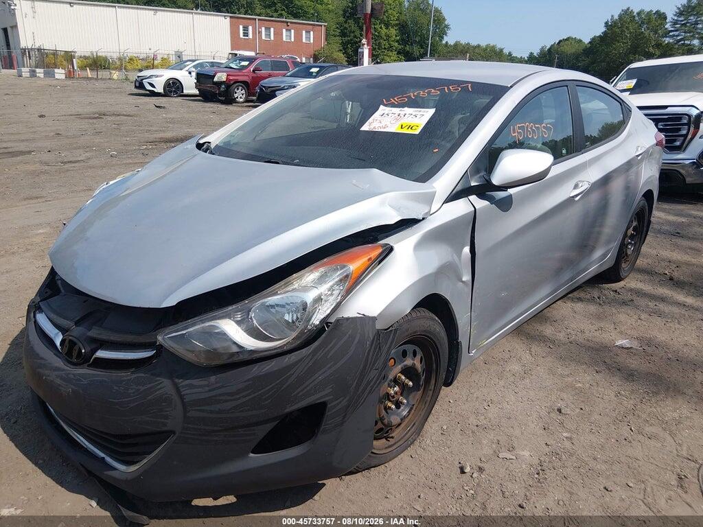 5NPDH4AE8DH160115 2013 HYUNDAI ELANTRA photo no. 2