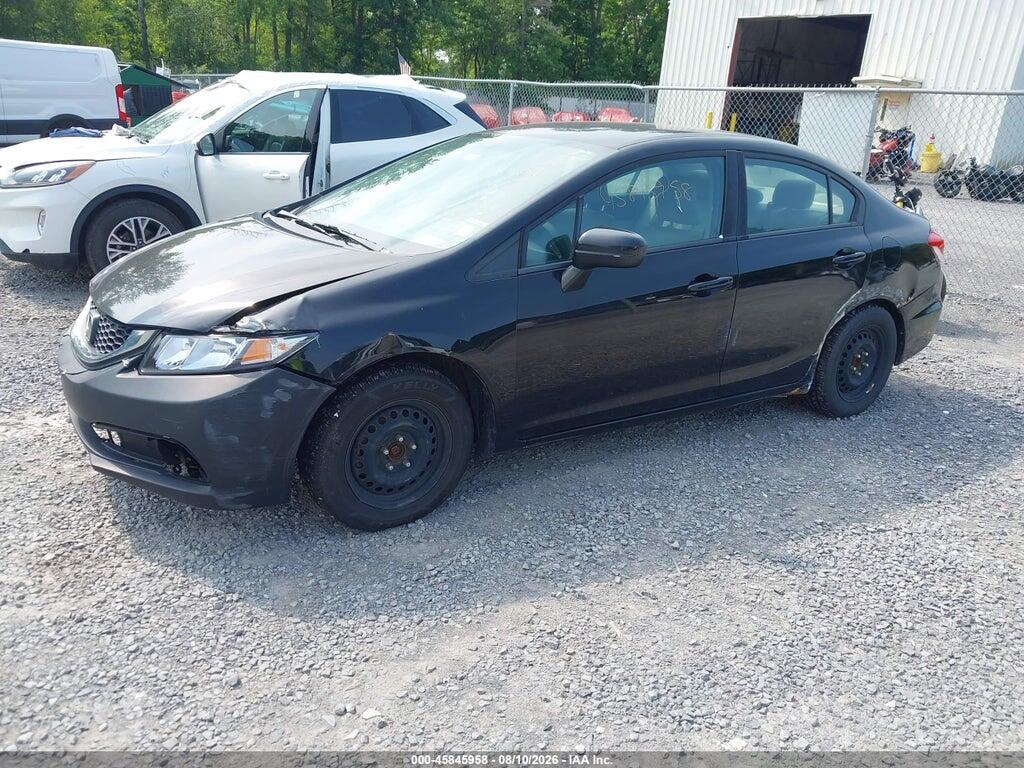 2HGFB2F50EH507956 2014 HONDA CIVIC photo no. 2