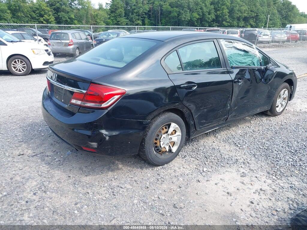 2HGFB2F50EH507956 2014 HONDA CIVIC photo no. 4