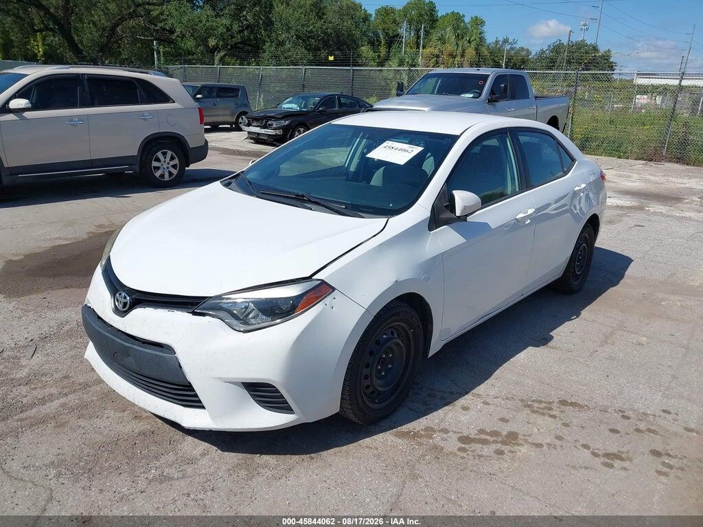 2T1BURHE5EC025135 2014 TOYOTA COROLLA photo no. 2