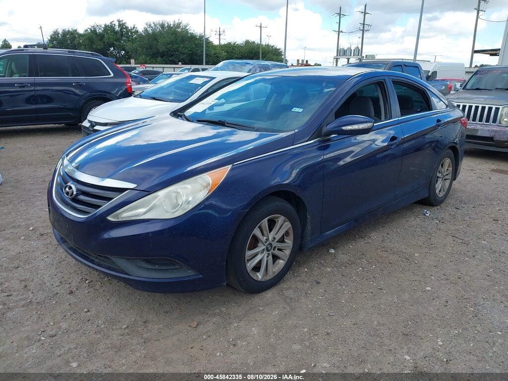 5NPEB4AC4EH875947 2014 HYUNDAI SONATA photo no. 2