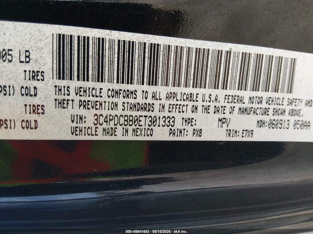 3C4PDCBB0ET301333 2014 DODGE JOURNEY photo no. 9