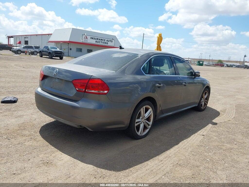 1VWBS7A34EC121072 2014 VOLKSWAGEN PASSAT photo no. 4
