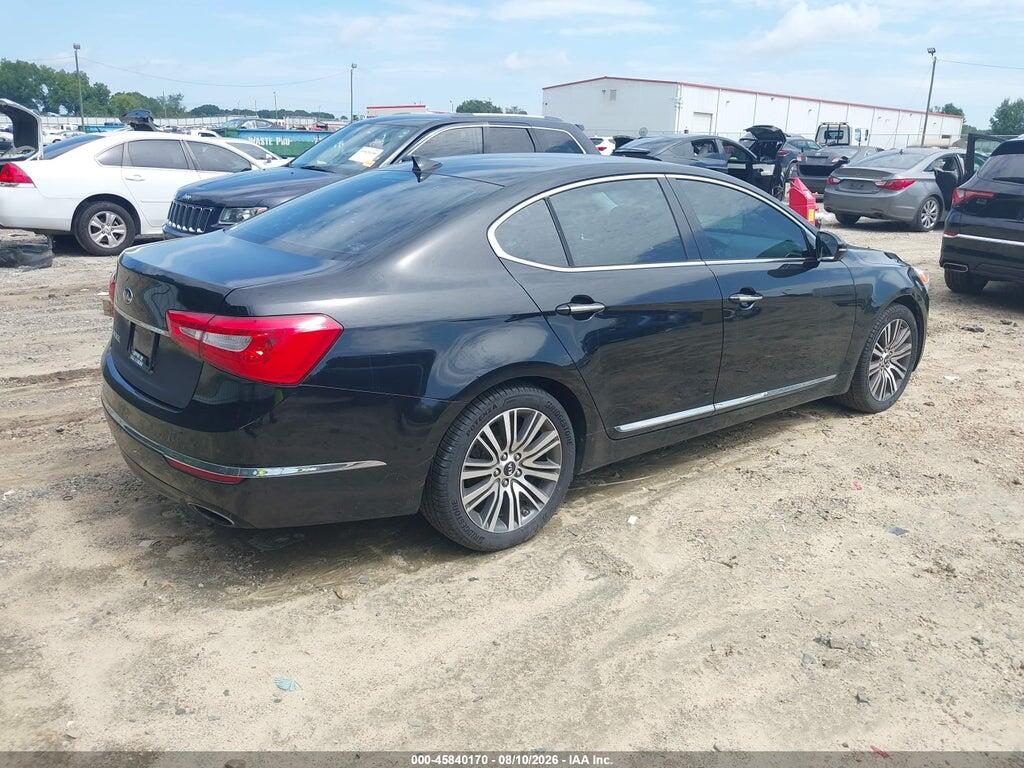 KNALN4D70E5167494 2014 KIA CADENZA photo no. 4