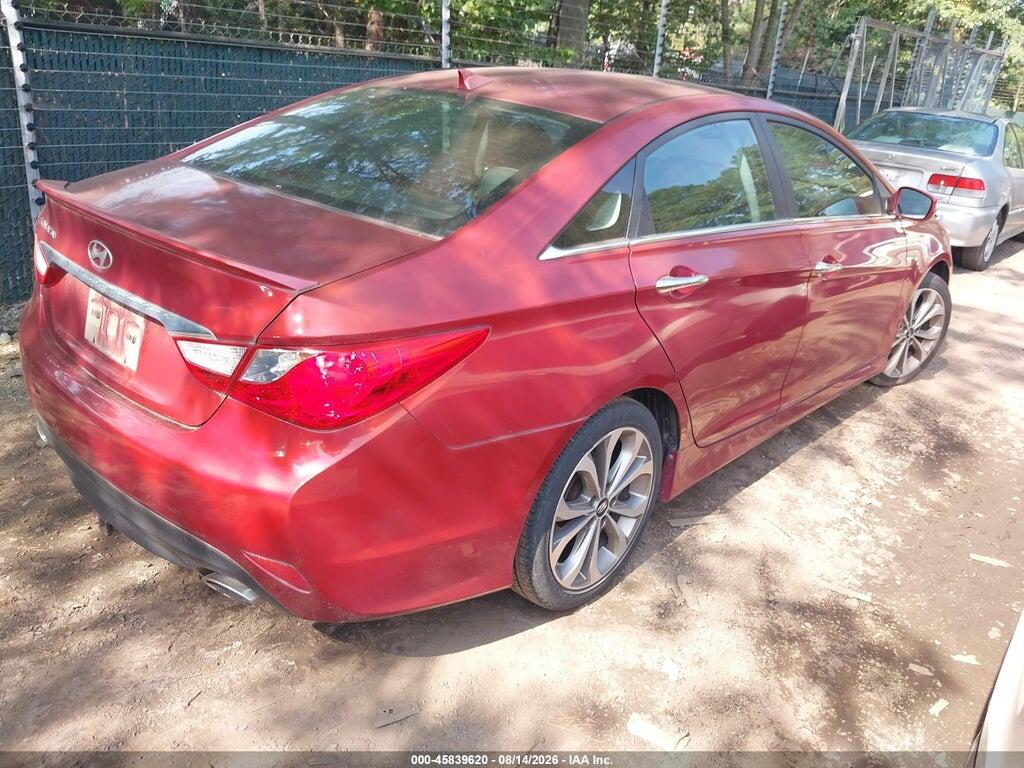 5NPEC4AC5EH828049 2014 HYUNDAI SONATA photo no. 4