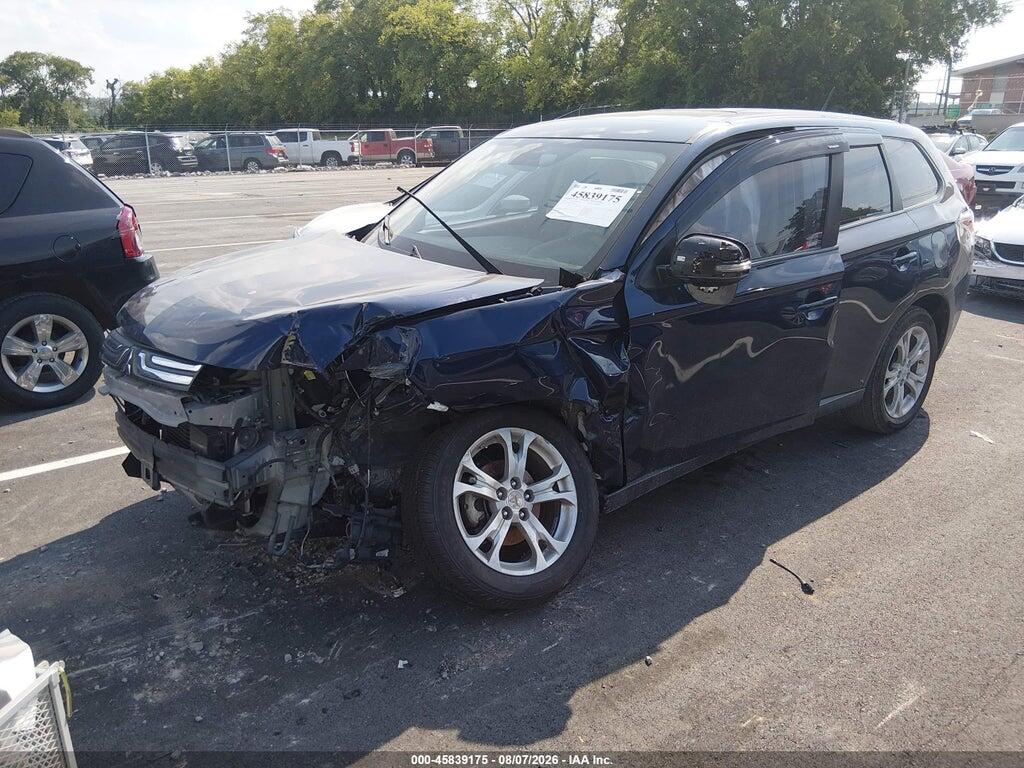 JA4AD3A31EZ017079 2014 MITSUBISHI OUTLANDER photo no. 2