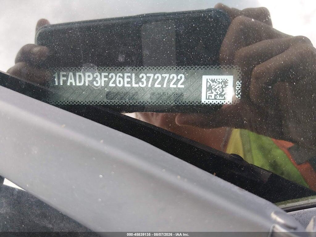 1FADP3F26EL372722 2014 FORD FOCUS photo no. 9