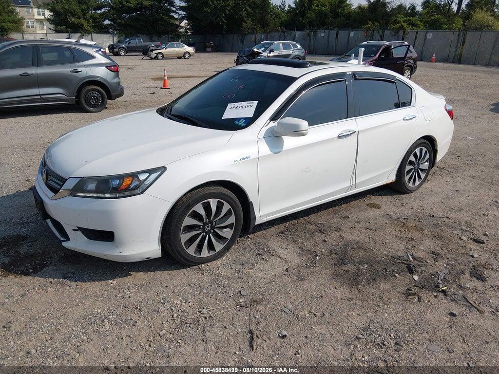 1HGCR6F55EA004539 2014 HONDA ACCORD HYBRID photo no. 2