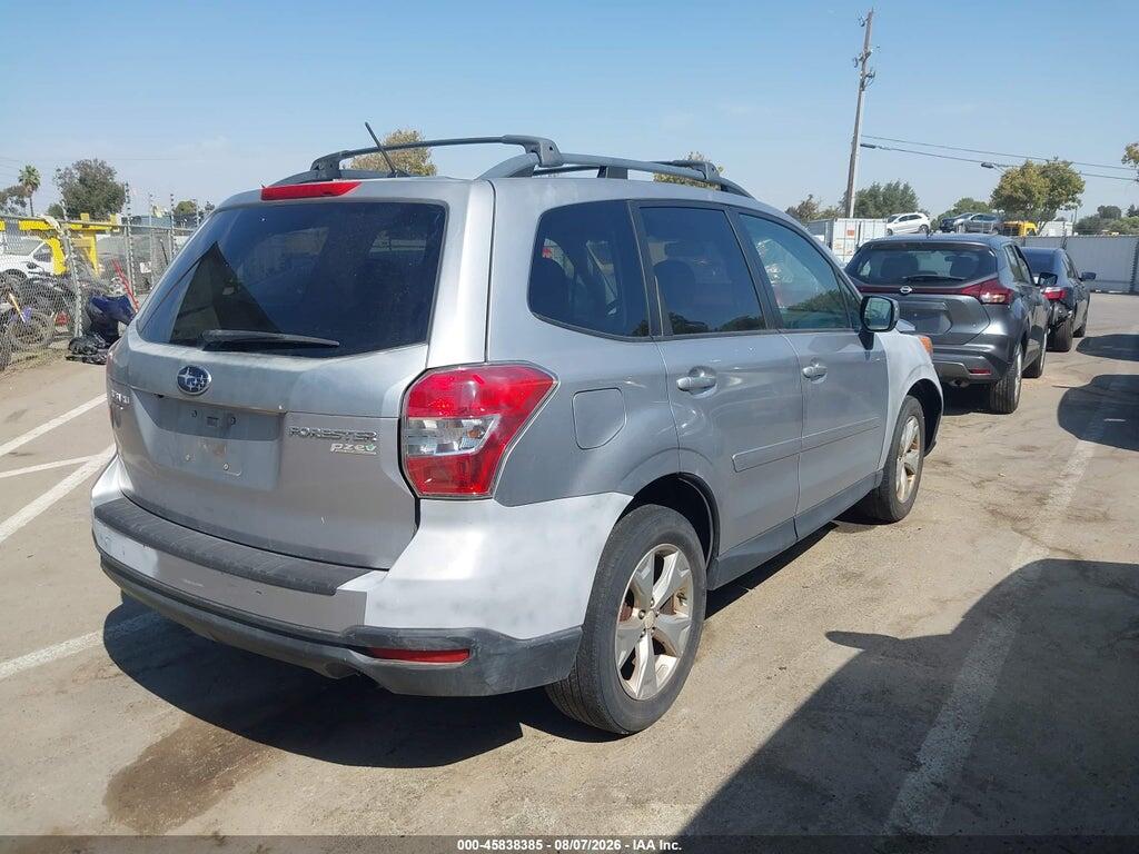 JF2SJAEC9EH403712 2014 SUBARU FORESTER photo no. 4