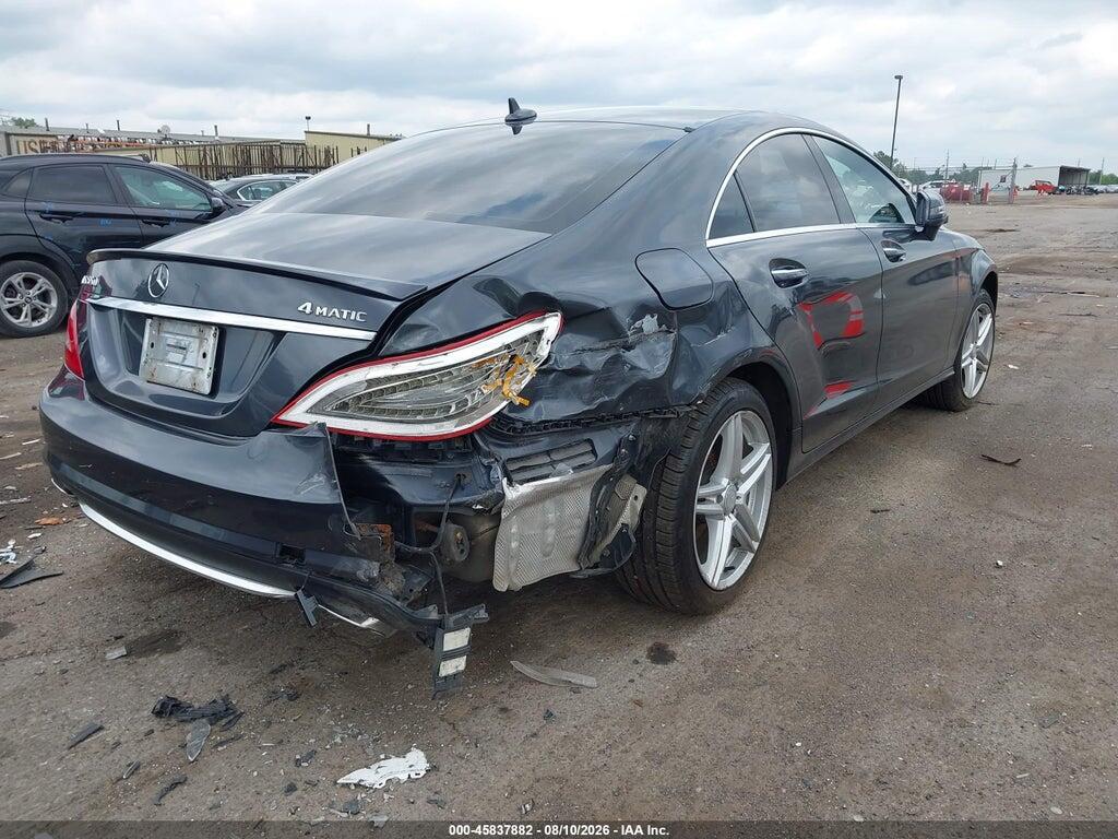 WDDLJ9BB0EA130493 2014 MERCEDES-BENZ CLS 550 photo no. 4