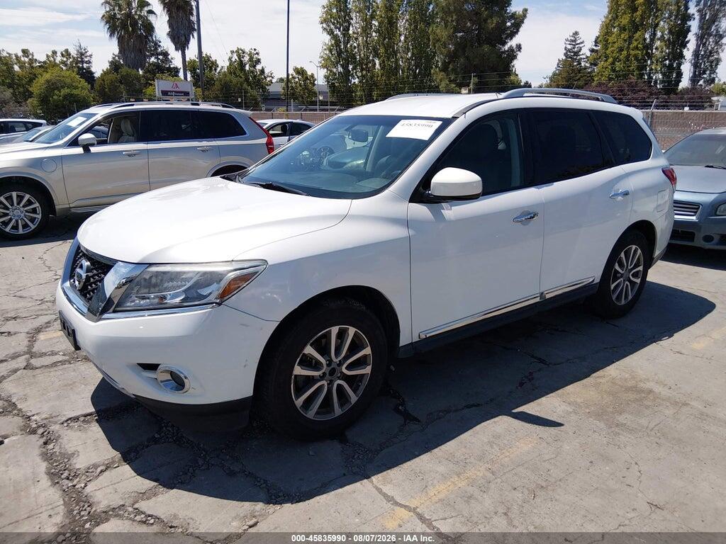 5N1AR2MN4EC622002 2014 NISSAN PATHFINDER photo no. 2