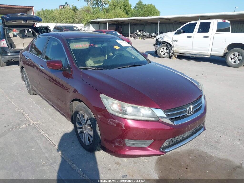 1HGCR2F33EA035103 2014 HONDA ACCORD photo no. 1