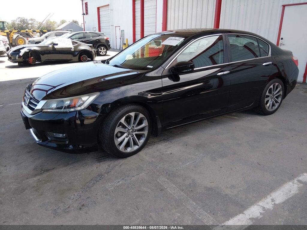 1HGCR2F51EA303597 2014 HONDA ACCORD photo no. 2