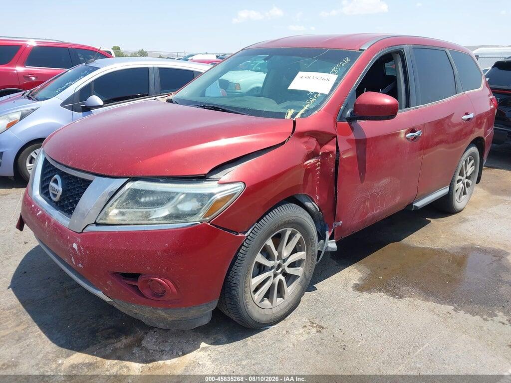 5N1AR2MM7E6681844 2014 NISSAN PATHFINDER photo no. 2