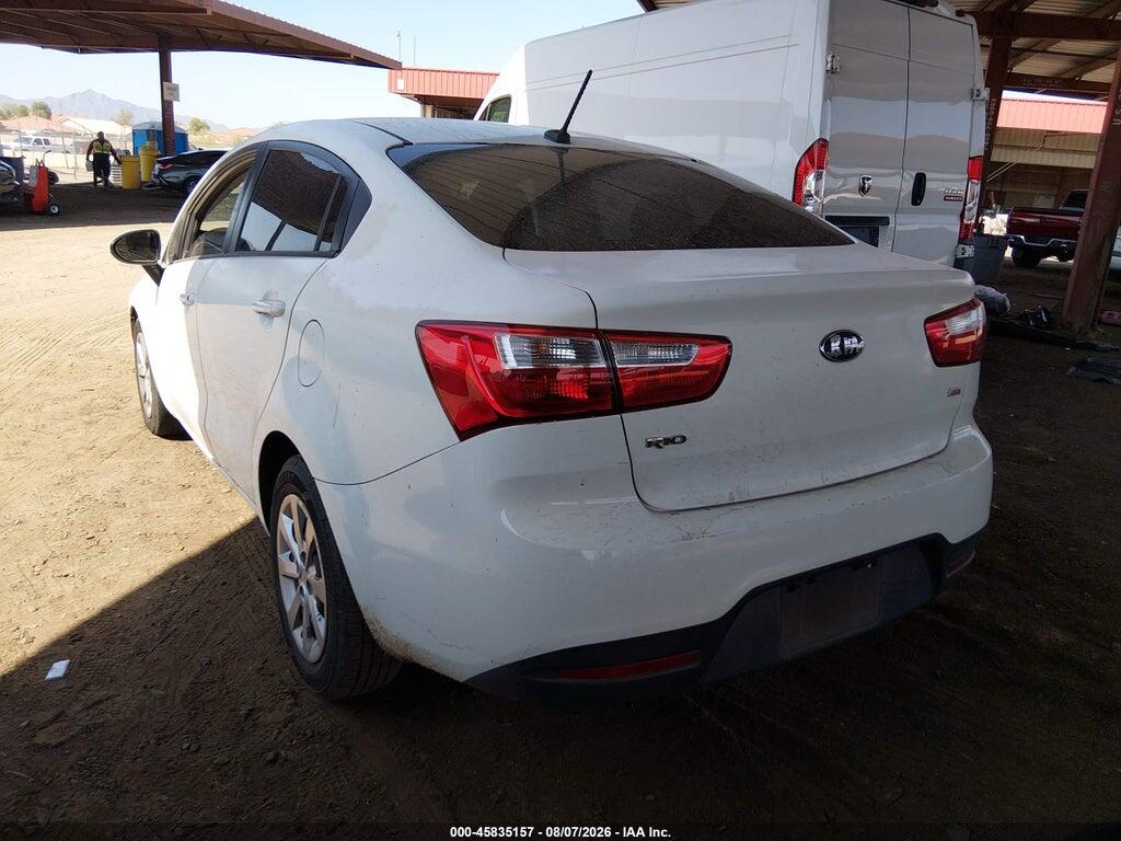 KNADM4A32E6375301 2014 KIA RIO photo no. 3