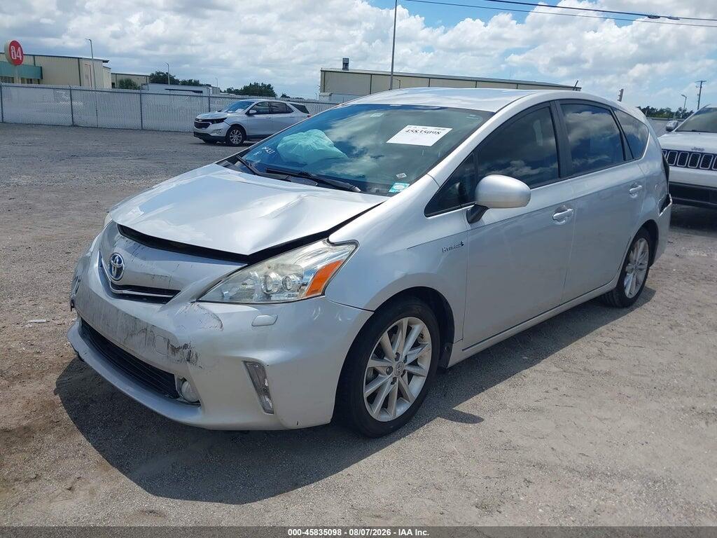 JTDZN3EU7E3351435 2014 TOYOTA PRIUS V photo no. 2