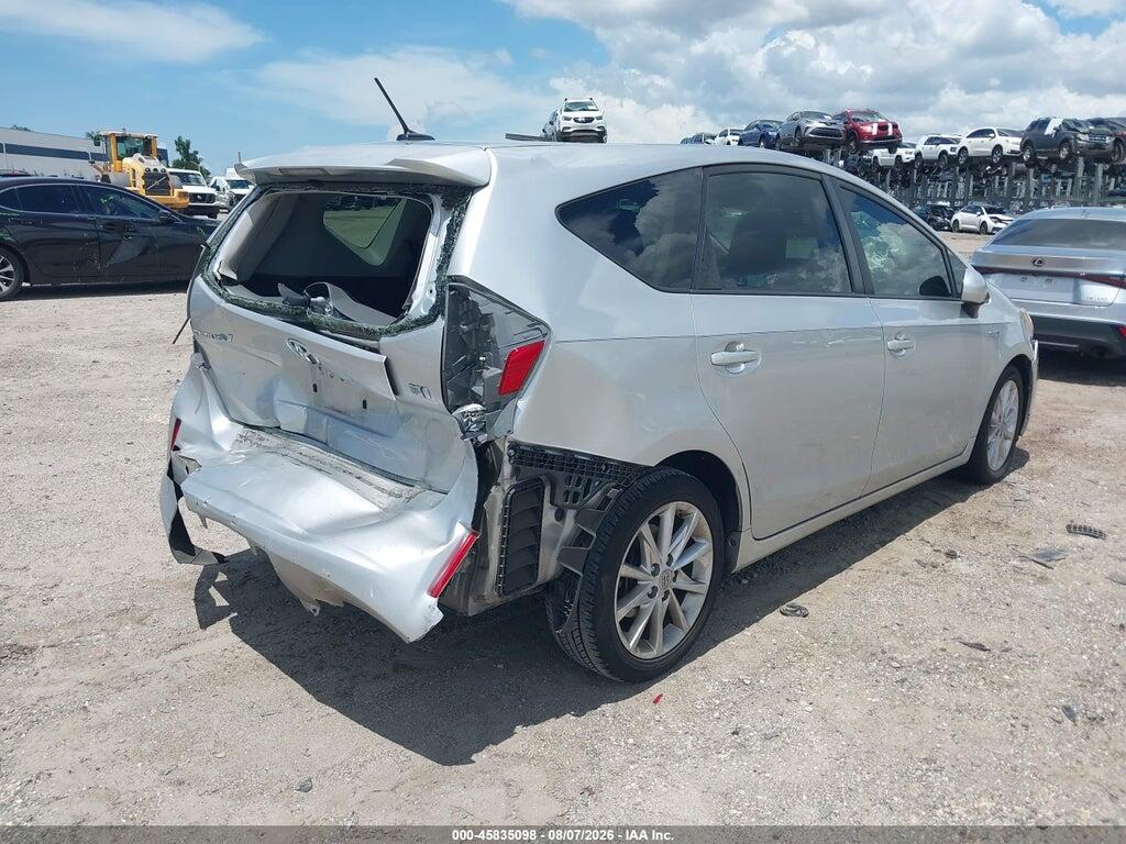 JTDZN3EU7E3351435 2014 TOYOTA PRIUS V photo no. 4