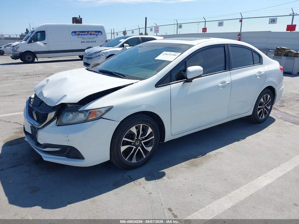19XFB2F84EE265757 2014 HONDA CIVIC photo no. 2